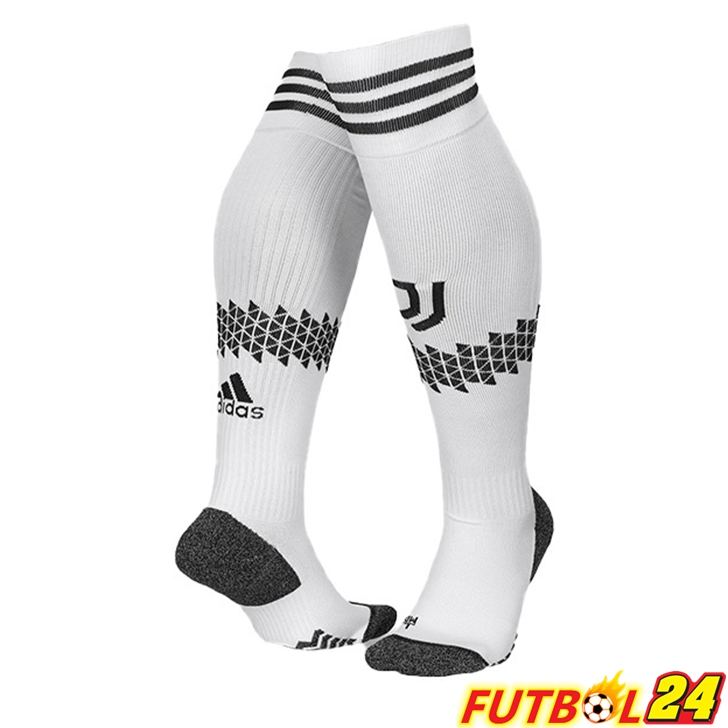 Calcetines De Futbol Juventus Primera Blanco Negro 2022/2023