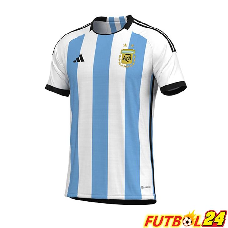 Camiseta Argentina Azul Blanco Version Leak Copa Del Mundo 2022