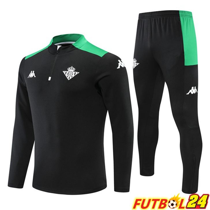 Chandal Equipos De Futbol Real Betis Negro 2022/2023