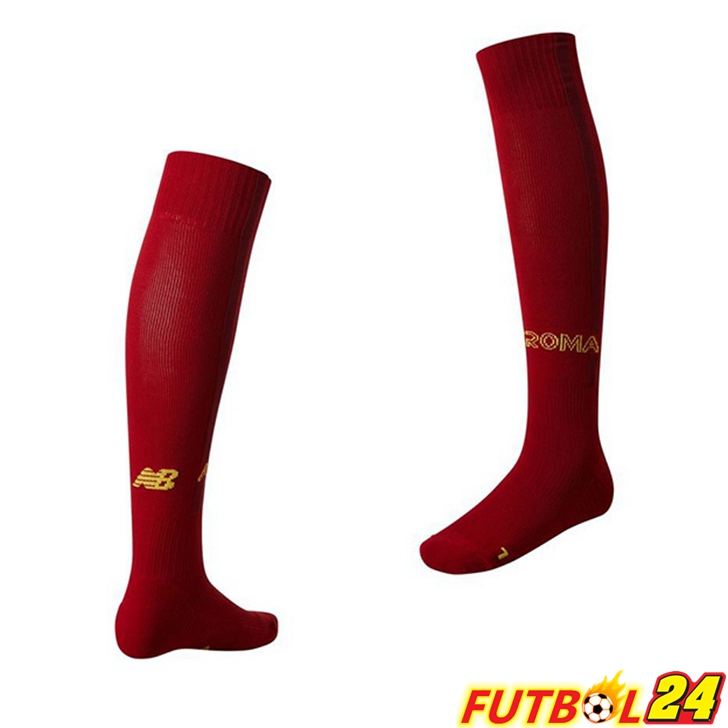 Calcetines De Futbol AS Roma Primera Rojo 2022/2023