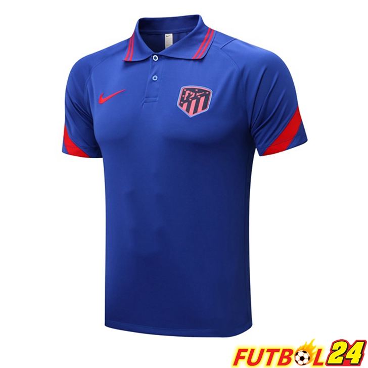 Camiseta Polo Atletico Madrid Azul 2022/2023