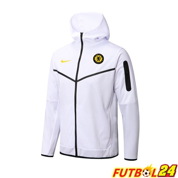 Chaqueta Con Capucha FC Chelsea Blanco 2022/2023