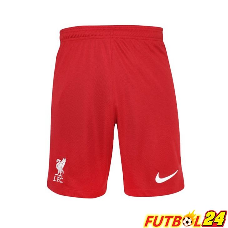 Cortos de Futbol FC Liverpool Primera Rojo 2022/2023
