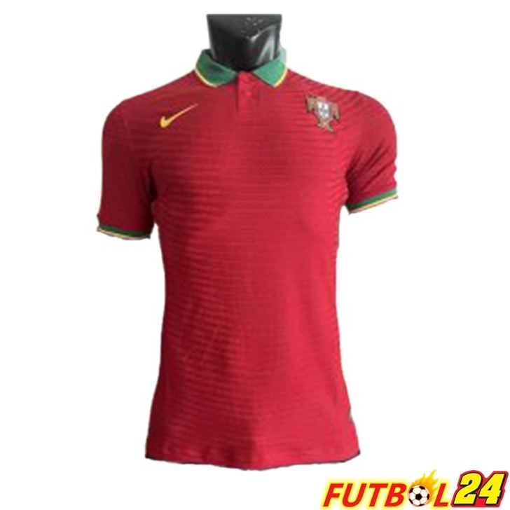 Camiseta Portugal Primera Rojo Version Leak Copa Del Mundo 2022