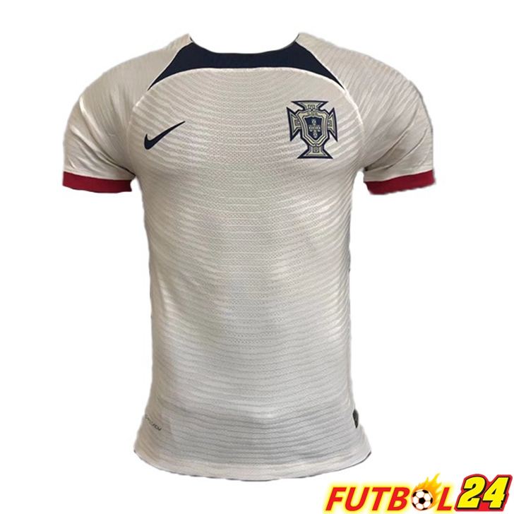 Camiseta Portugal Segunda Blanco Version Leak Copa Del Mundo 2022