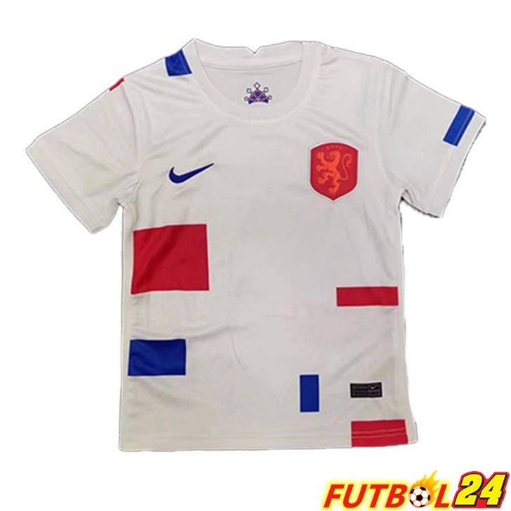 Camiseta Países Bajos Segunda Blanco Version Leak Copa Del Mundo 2022