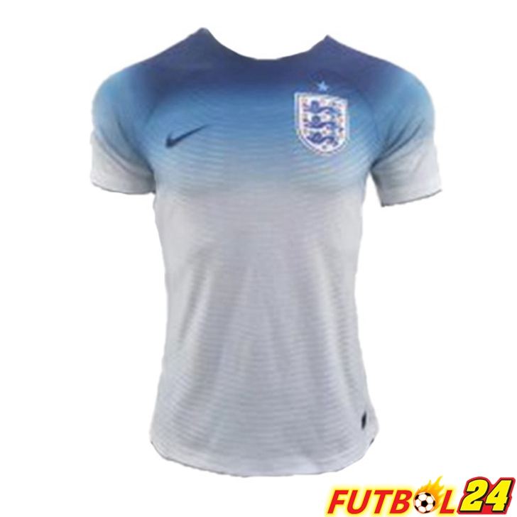 Camiseta Inglaterra Primera Blanco Azul Version Leak Copa Del Mundo 2022