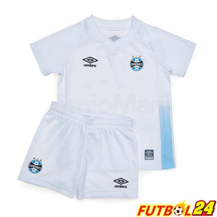 Camisetas De Futbol Gremio Ninos Segunda Blanco 2022/2023