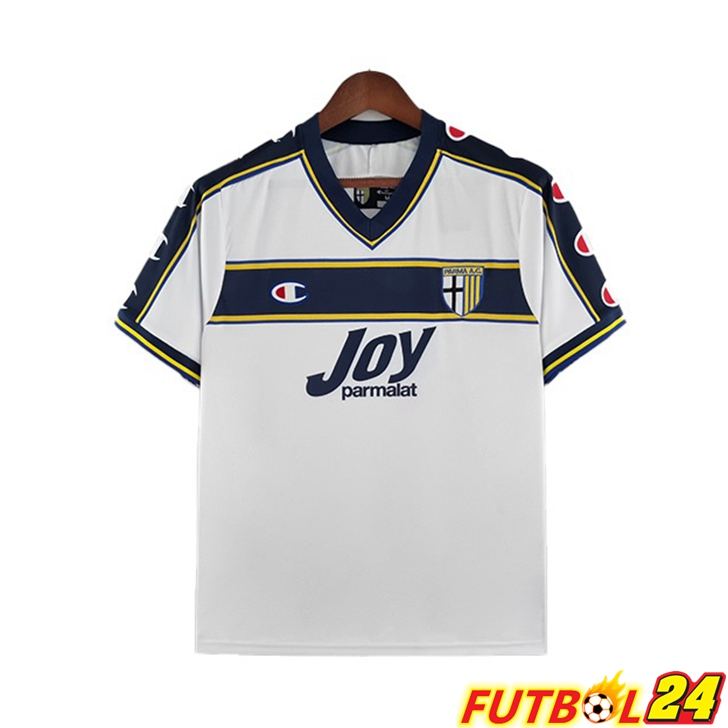 Camisetas De Futbol Parma Calcio Retro Segunda Blanco 2001-2002