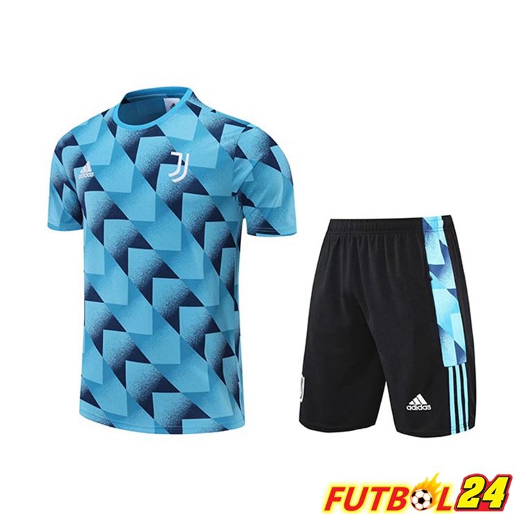 Camiseta Entrenamiento Juventus + Cortos Azul 2022/2023