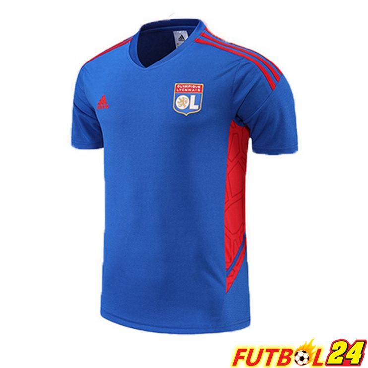 Camiseta Entrenamiento Lyon OL Azul 2022/2023