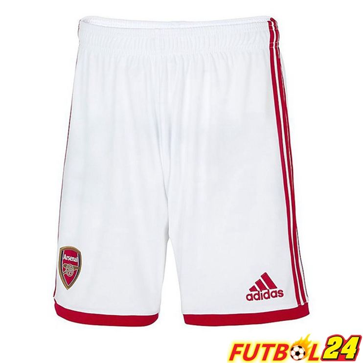 Cortos de Futbol Arsenal Primera Rojo Blanco 2022/2023