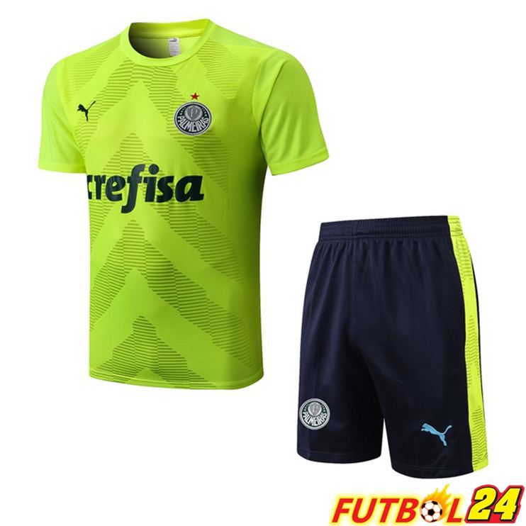 Camiseta Entrenamiento Palmeiras + Cortos Verde 2022/2023
