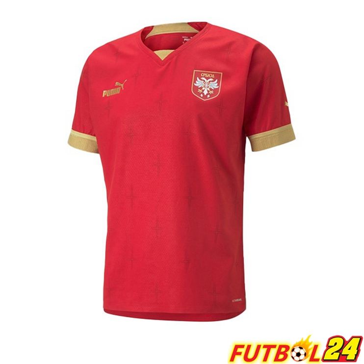 Camiseta Nacional Serbia Primera Rojo 2022/2023