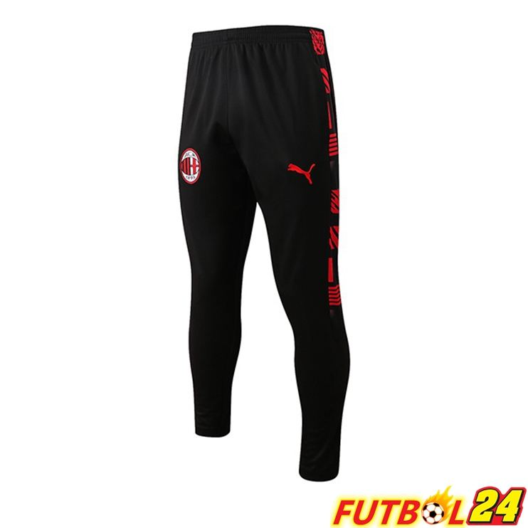 Pantalon Entrenamiento AC Milan Negro 2022/2023