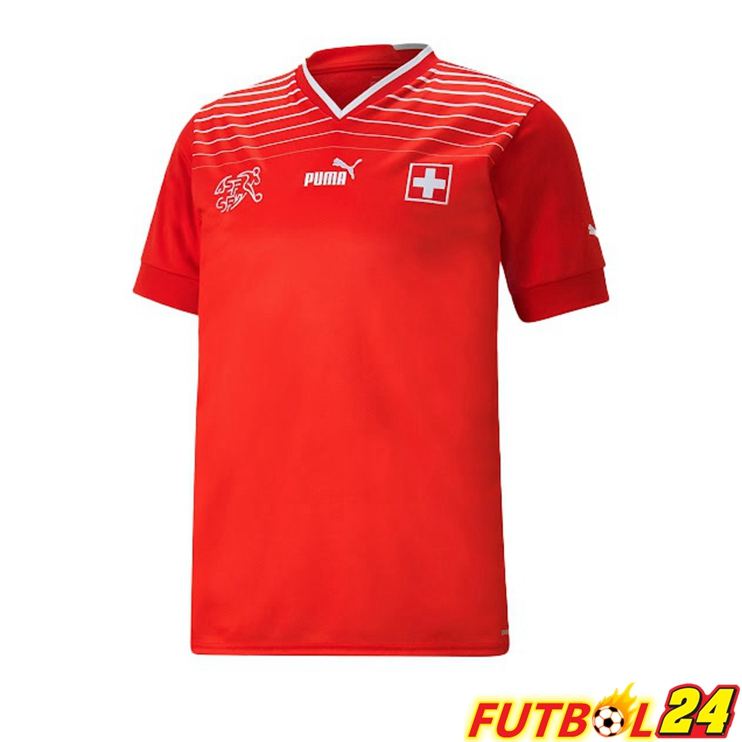 Camisetas De Futbol Suiza Primera Rojo Copa Del Mundo 2022