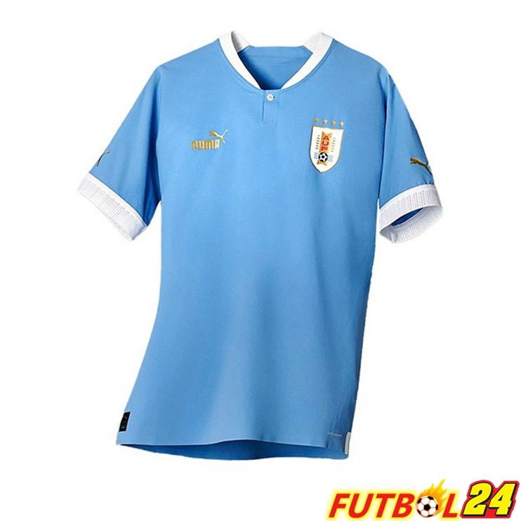 Camisetas De Futbol Uruguay Primera Azul Copa Del Mundo 2022