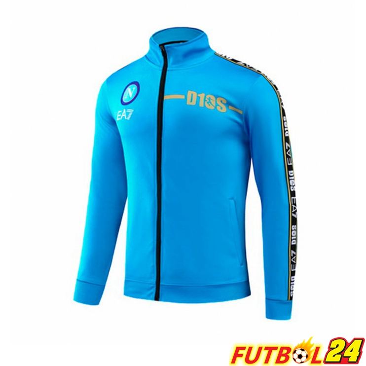 Chaquetas Futbol SSC Napoli Azul 2022/2023