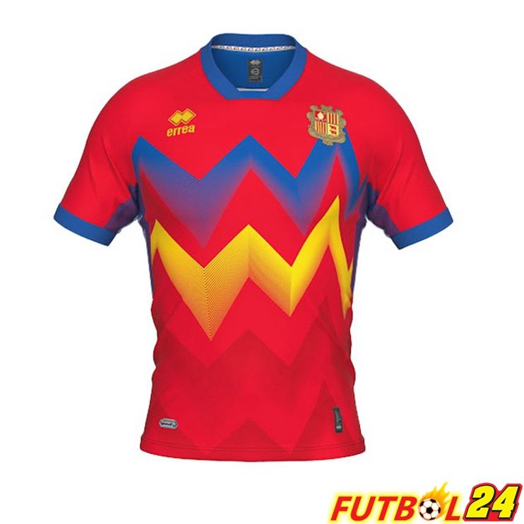 Camiseta Nacional Andorra Primera Rojo 2022/2023