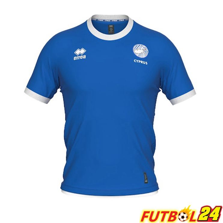 Camiseta Nacional Chipre Primera Azul 2022/2023