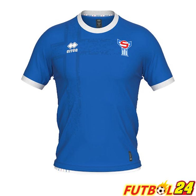 Camiseta Nacional Islas Faroe Segunda Azul 2022/2023