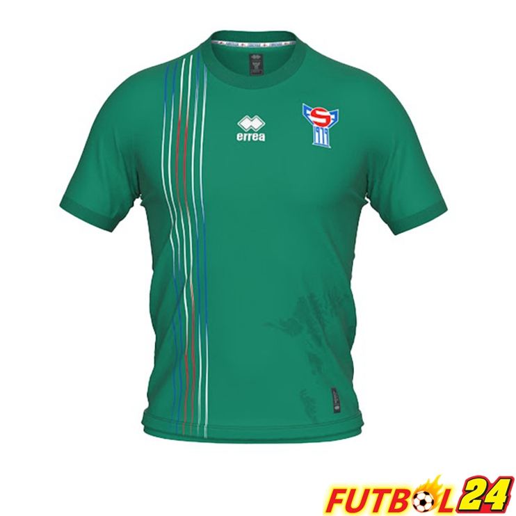 Camiseta Nacional Islas Faroe Tercera Verde 2022/2023