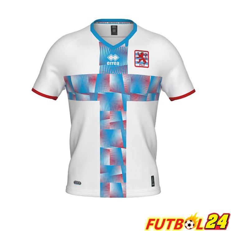 Camiseta Nacional Luxemburgo Tercera Blanco 2022/2023