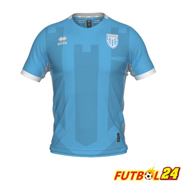Camiseta Nacional San marino Primera Azul 2022/2023