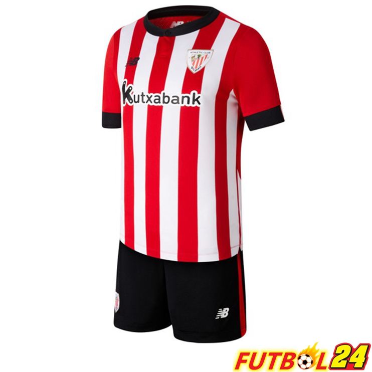 Camisetas De Futbol Athletic Bilbao Ninos Primera Rojo 2022/2023