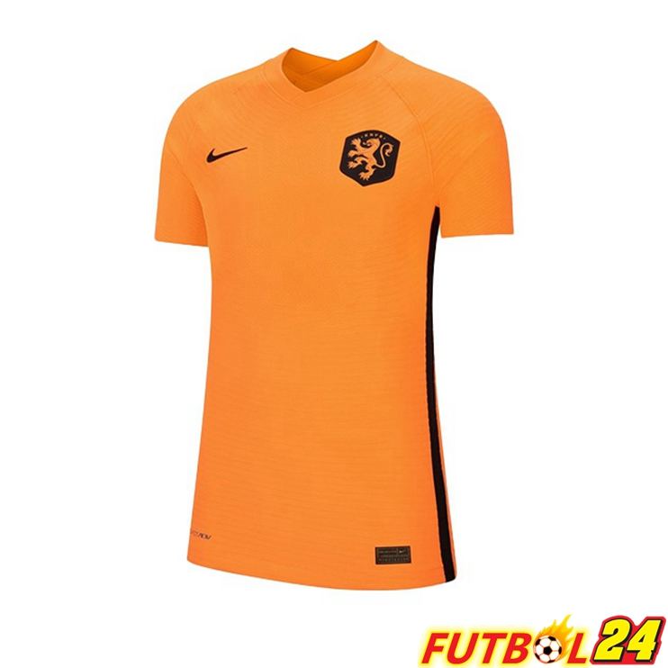 Camisetas De Futbol Países Bajos Mujer Primera Amarillo Europeo Femminile 2022