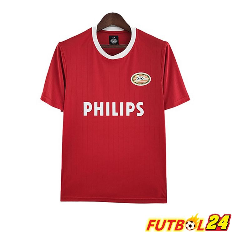 Camisetas De Futbol PSV Eindhoven Retro Primera Rojo 1988-1989