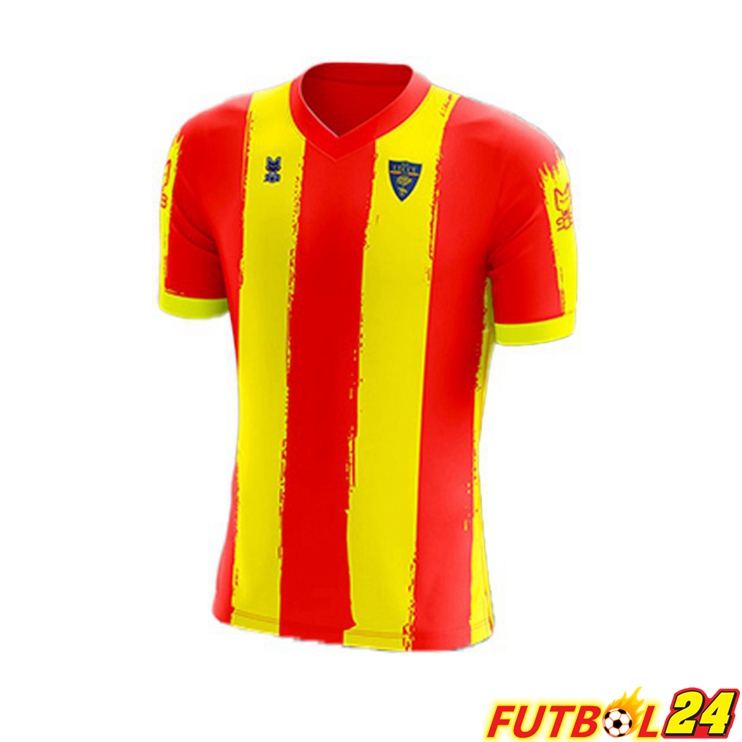 Camisetas De Futbol Lecce Primera Roja Amarillo 22/23