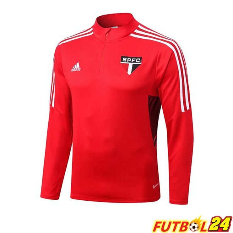 Sudadera De Entrenamiento Sao Paulo FC Roja 22/23