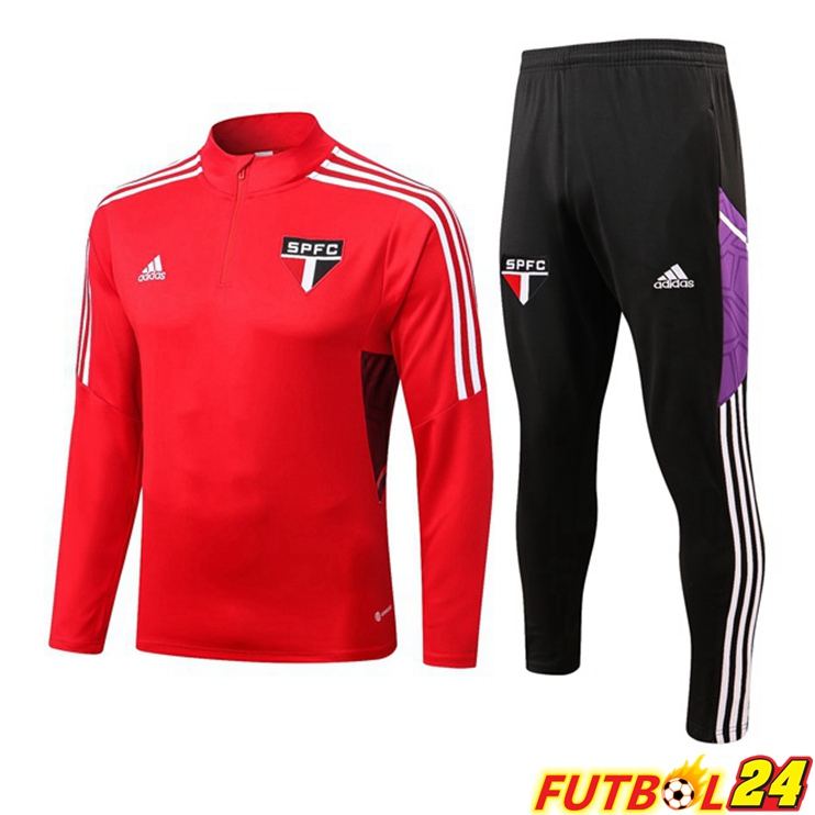 Chandal Futbol Sao Paulo FC Roja 22/23