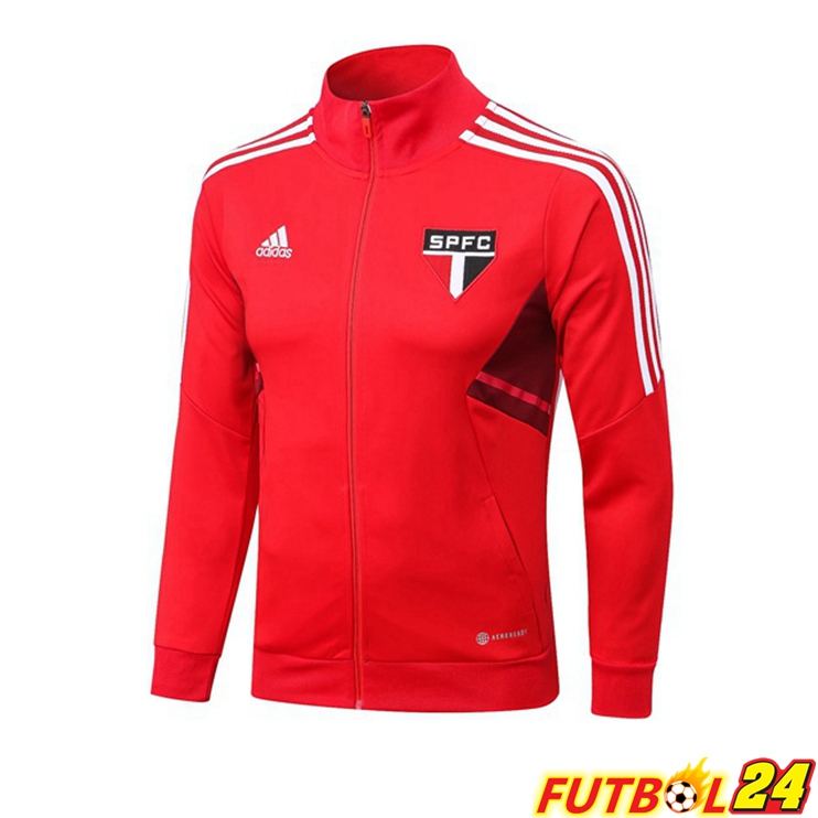 Chaquetas Futbol Sao Paulo FC Roja 22/23