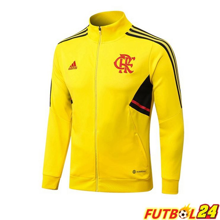 Chaquetas Futbol Flamengo Amarillo 22/23