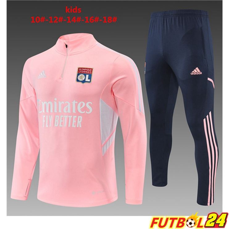 Chandal Futbol Lyon OL Niño Rosa 22/23