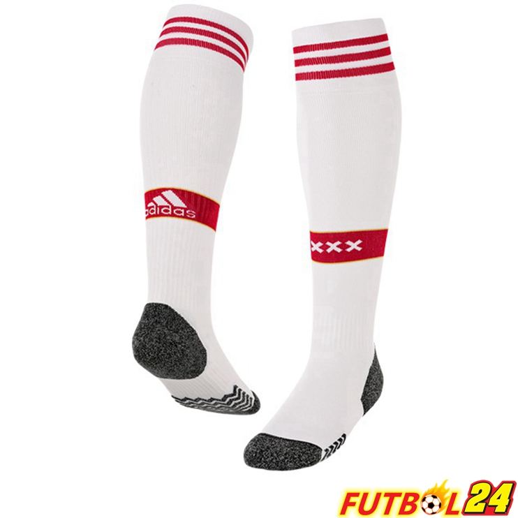 Calcetines De Futbol AFC Ajax Primera Blanco Roja 22/23