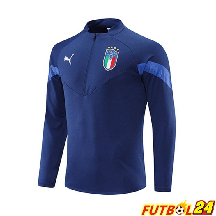 Sudadera De Entrenamiento Italia Azul Royal 22/23