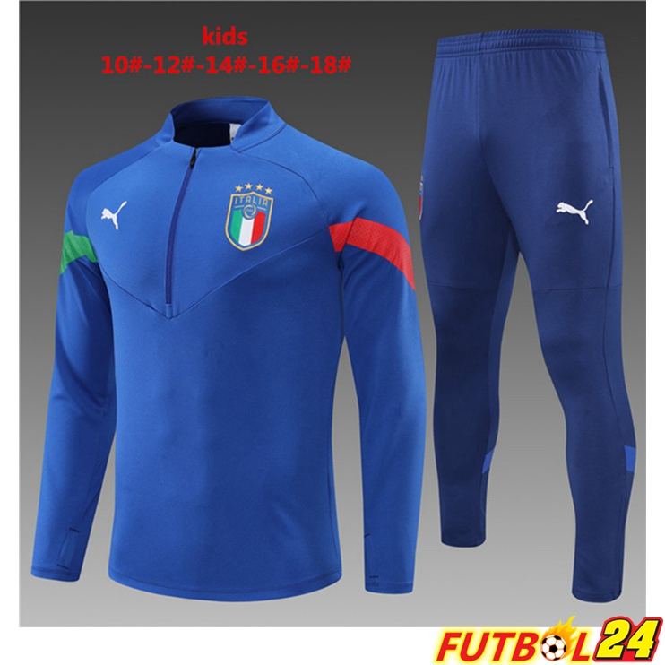 Chandal Futbol Italia Niño Azul 22/23