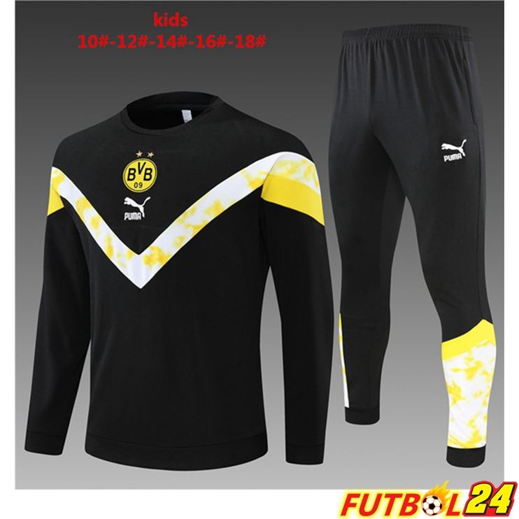 Chandal Futbol Dortmund BVB Niño Negro 22/23