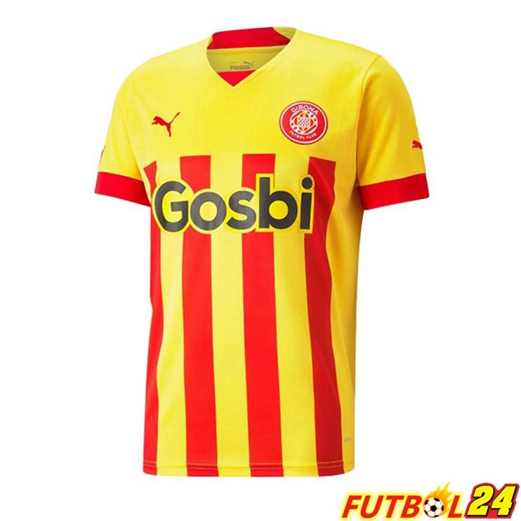 Camisetas De Futbol FC Girona Segunda Amarillo 22/23