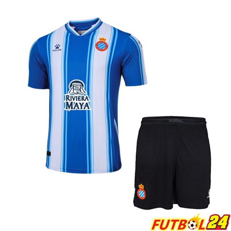Camisetas De Futbol FC RCD Espanyol Niño Primera Azul 22/23