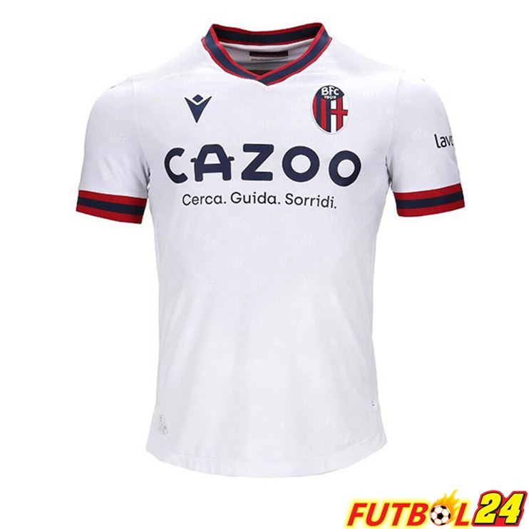 Camisetas De Futbol Bologna Segunda Blanco 22/23