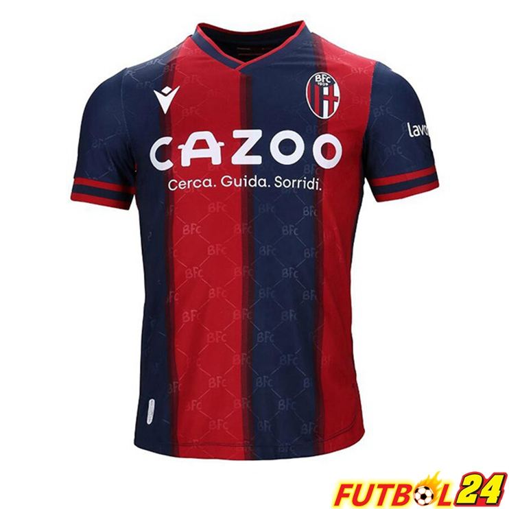 Camisetas De Futbol Bologna Primera Roja Azul 22/23