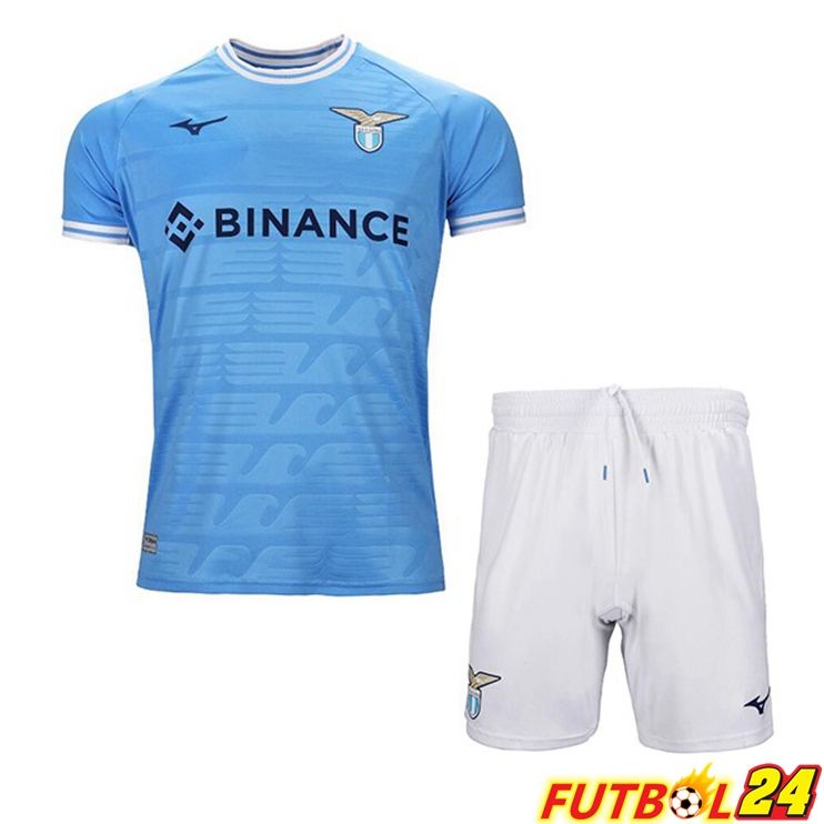 Camisetas De Futbol SS Lazio Niño Primera Azul 22/23