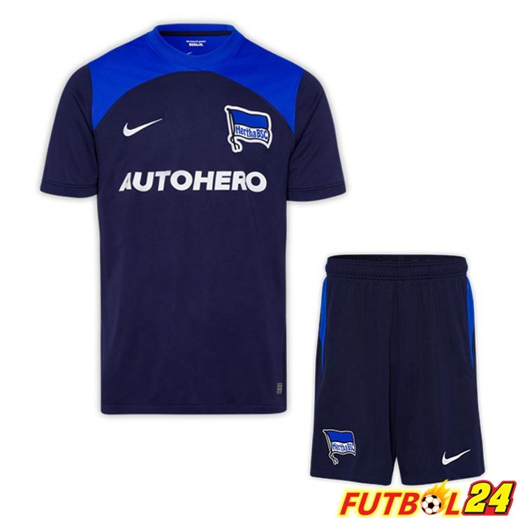 Camisetas De Futbol Hertha BSC Niño Segunda Azul 22/23