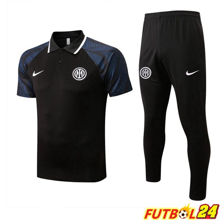Camiseta Polo Inter Milan + Pantalones Negro 22/23