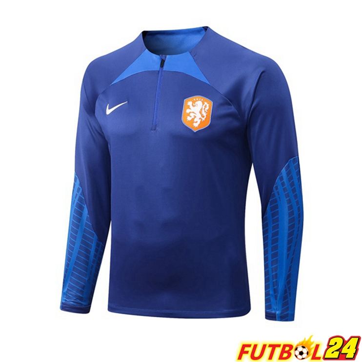 Sudadera De Entrenamiento Países Bajos Azul 22/23