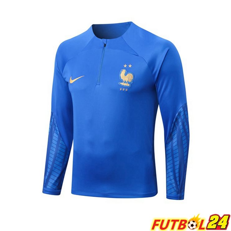 Sudadera De Entrenamiento Francia Azul 22/23
